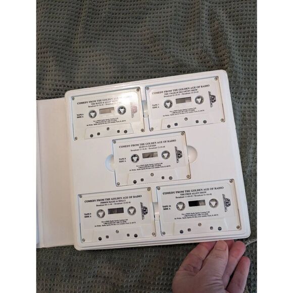 Comedy from the Golden Age of Radio 60 Hours 30 Programs 20 Cassettes READ - Picture 3 of 6